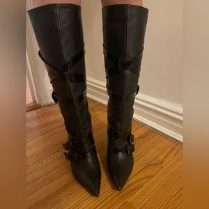 Just Cavalli genuine leather boots.